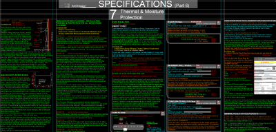 architectural residential specifications